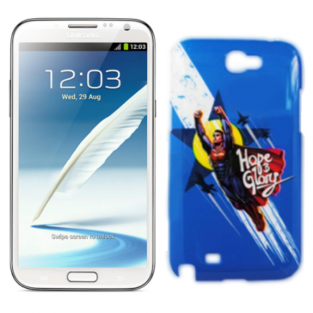 Funda Plastica Diseño Superman Hope Glory Samsung Note 2 N7100