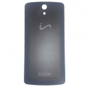 Tapa Batería Negro Siom G4 SWAP