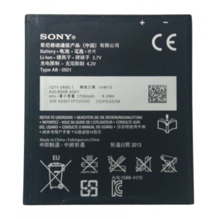 Batería 1700mAh 3.7V AGLB006A001 Sony Xperia M SWAP