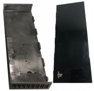 Carcasa Superior Pequeña Negra Metalizada Sony Ps4 FAT SWAP