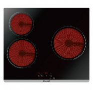 Placa Vitrocerámica BRANDT BPV6320B (Eléctrica - 58 cm - Negro)