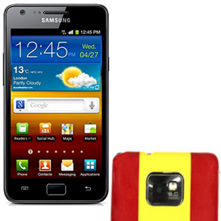 Funda Rigida Samsung I9100 Bandera España