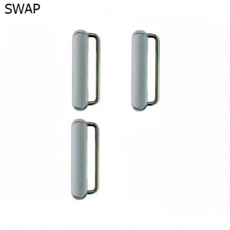 Kit botones iPhone 6 Plata SWAP