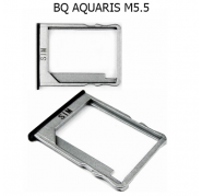 Porta Sim Negro Bq Aquaris M5.5 SWAP