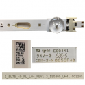 Tira de 4Leds Samsung E88441 CEM-3-N 065SF40 UE40JU6400K