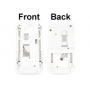 Carcasa Central Corredera Nokia 5200 Blanca-Original-