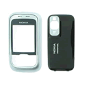 Carcasa Nokia 6111 Frontal + Trasera Negra-Plata