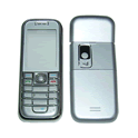 Carcasa Nokia 6233 Plata Frontal+Trasera