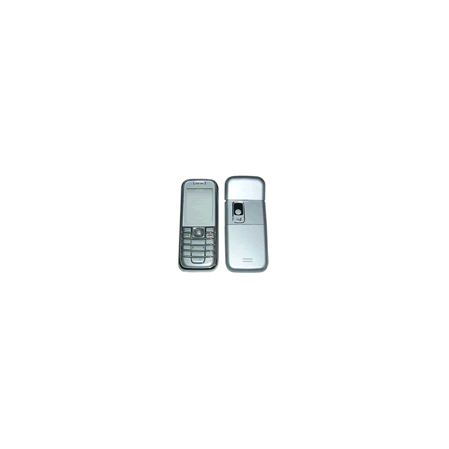 Carcasa Nokia 6233 Plata Frontal+Trasera