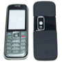 Carcasa Nokia 6233 Negro Goma Frontal+Trasera