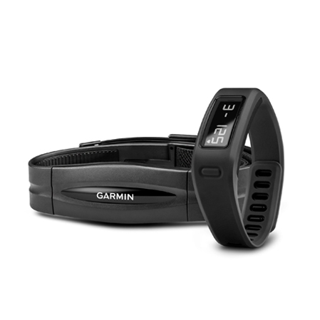 GARMIN Vivofit HRM Pulsera de actividad Negro