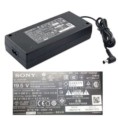Adaptador de Corriente SONY ACDP-120E02 KDL-50W805B SWAP