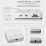 Base de Carga Dock iPhone 5, iPad 4, iPad Mini, iPod Touch 5...