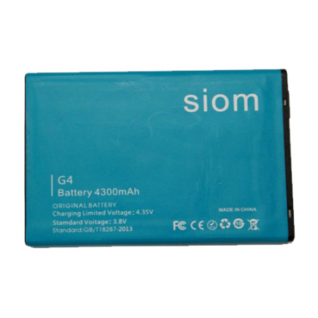 Bateria 3.8V 4300mAh Siom G4 SWAP