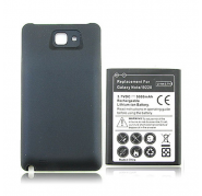 Bateria Alta Capacidad + Carcasa Sam. i9220... 5000mAh Negro