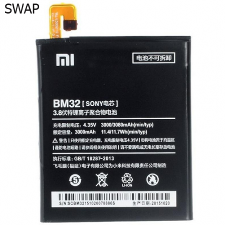 Bateria BM32 4.35V 3000mAh Xiaomi Mi4 SWAP