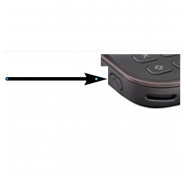 Boton exterior on / off nokia n97 mini negro