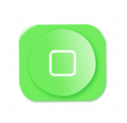 Boton Home Apple iPhone 5C Verde