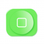 Boton Home Apple iPhone 5C Verde