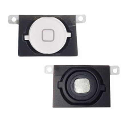 Boton Home iPhone 4S Blanco Completo