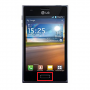 Boton Home LG Optimus L5 E610 Negro