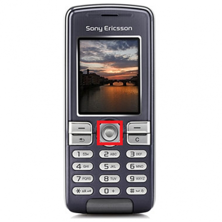 Boton Joystick Sonyericsson K510 Plata