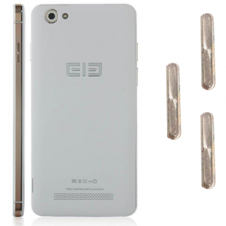 Botones Volumen y Encendido Elephone P6i Dorado SWAP