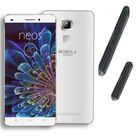 Botones Volumen y Encendido Mobiola Neos Plata SWAP