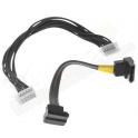 Cable Corriente Lector + Cable Sata XBOX 360
