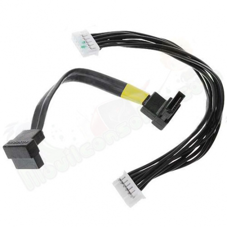 Cable Corriente Lector + Cable Sata XBOX 360