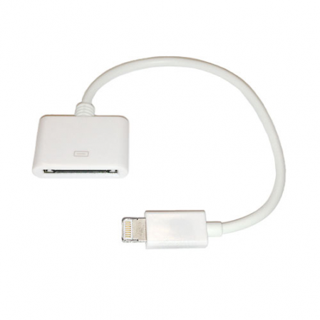 Cable Datos Adaptador de 30-Pin a Lightning 8-Pin iPhone 5