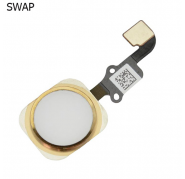 Cable Flex + boton Home Sensor de Huellas iPhone 6 / 6+ Oro SWAP Cable Flex + boton Home Sensor de Huellas iPhone 6 / 6+ Oro SWAP