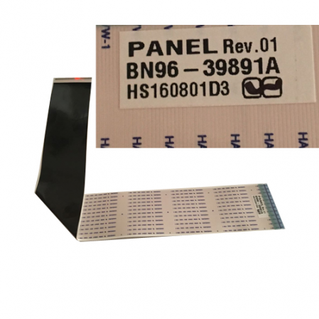 Cable Flex SAMSUNG UE40KU6000K BN96-39891A Rev.01