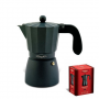 Cafetera Oroley Touareg Negra 3 Tazas