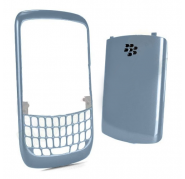 Carcasa Frontal + Tapa Bateria Blackberry 8520 Azul Mar Carcasa Frontal + Tapa Bateria Blackberry 8520 Azul Mar