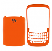 Carcasa Frontal + Tapa Bateria Blackberry 8520 Naranja Carcasa Frontal + Tapa Bateria Blackberry 8520 Naranja