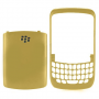 Carcasa  Frontal + Tapa Bateria Blackberry 8520 Oro