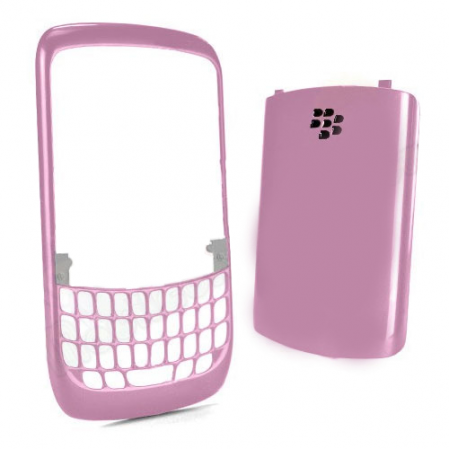 Carcasa  Frontal + Tapa Bateria Blackberry 8520 Rosa