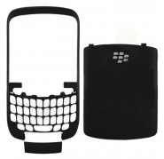 Carcasa  Frontal + Tapa Bateria Blackberry 9300 Negra