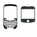 Carcasa  Frontal + Ventana Blackberry 9300 Plata/Negra