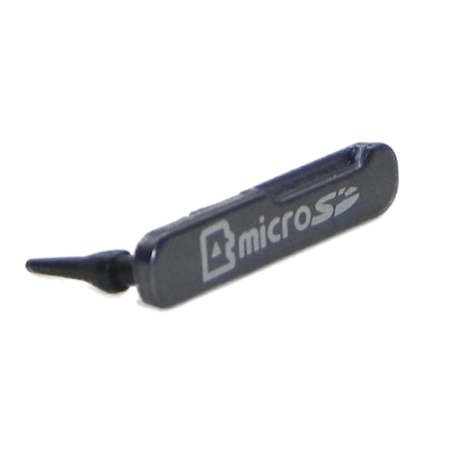 Carcasa / Tapa Tarjeta Memoria Galaxy S Duos S7562 Gris