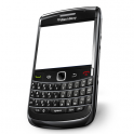 Carcasa BB 9700  Negra/Plata Sin Embellecedor Inferior