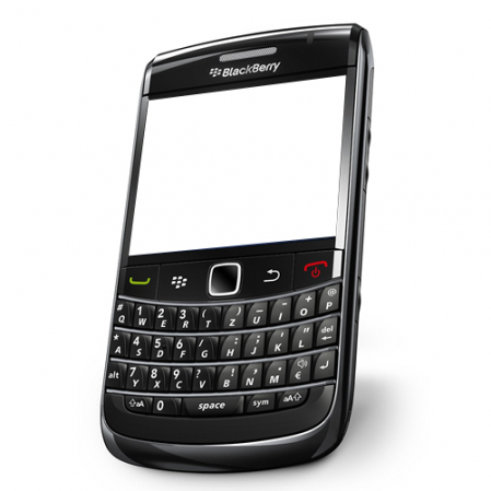 Carcasa BB 9700  Negra/Plata Sin Embellecedor Inferior