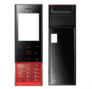 Carcasa BL20  Negra/Roja Frontal+Central+Trasera+Teclado...