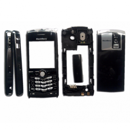 Carcasa Blackberry 8100 Negra  Completa