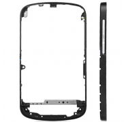 Carcasa Central - Chasis BlackBerry Q10 negra botones + flex