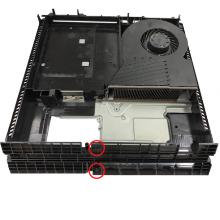 Carcasa Central Chasis Ps4 2000, 2 tornillos... SWAP