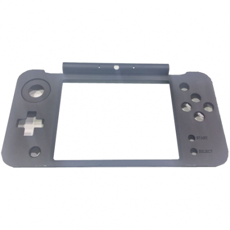 Carcasa Central Interna Lcd inferior Negra Nintendo New 2ds XL S