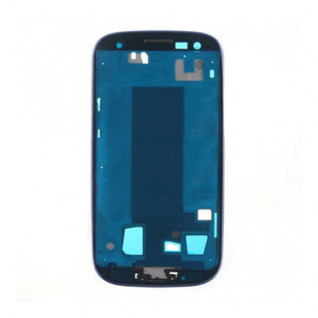 Carcasa Central + Marco Frontal Galaxy S3 i9300 Azul Swap