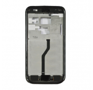 Carcasa Central + Marco Plata + Boton Home Blanco Samsung i9000